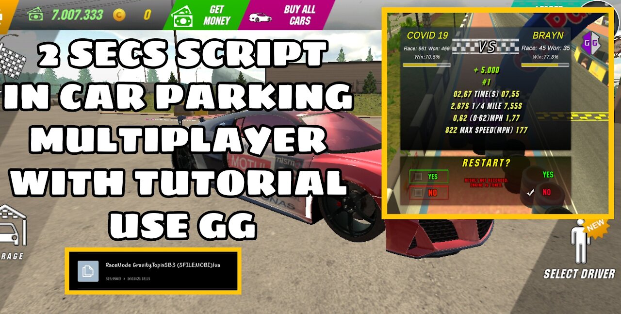 Race In game / Car Parking Multiplayer