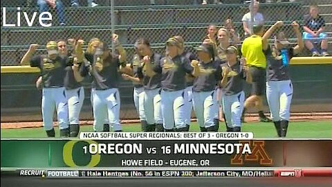 2014 Softball - Eugene (OR) Super Regional - Game 2 (Live)