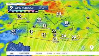 More wind, less heat through the end of the week