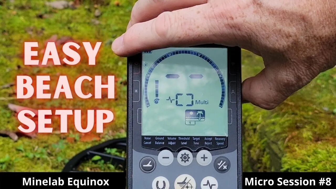 Setup Your Minelab Equinox For Beach Detecting in 5 minutes! Yes Only 5 Minutes.