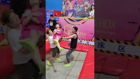 Best Funny videos 2022 😂 Trampoline Jumping #79 #shorts #poseitv