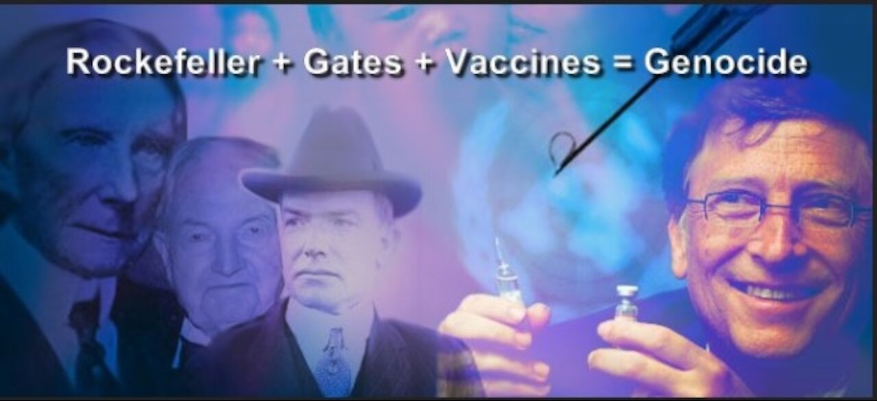 Gates And Rockefeller, A Team Against Humanity