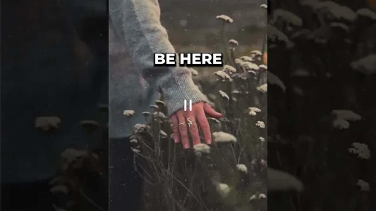 Perhaps, it's buried under the streaming thoughts. #meditation #sleep #shorts