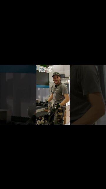 Laser Cutting + Powder Coating The Batvent #shorts