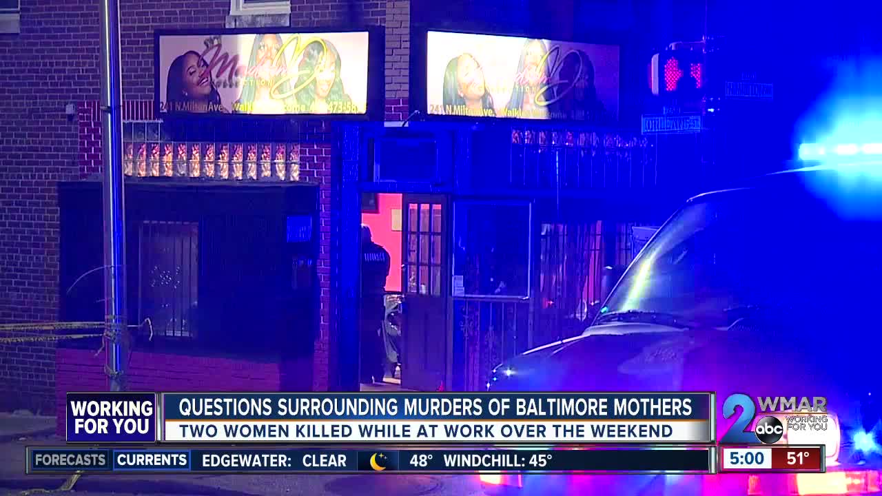 Questions surrounding murders of Baltimore mothers