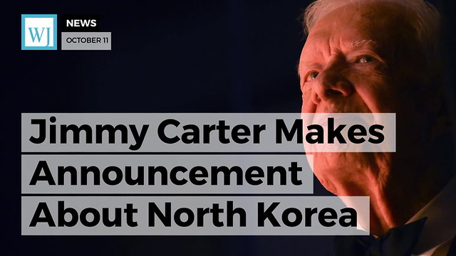 Jimmy Carter Makes Announcement About North Korea