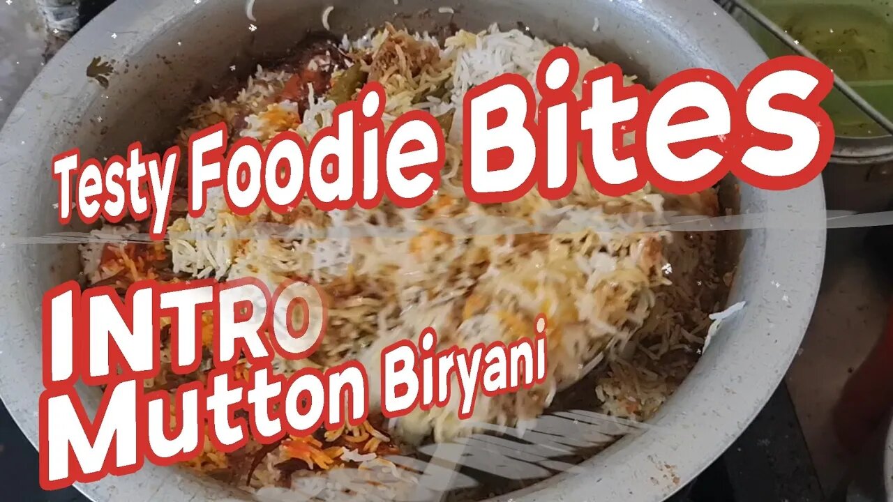 Best Mutton Biryani - with homemade masala