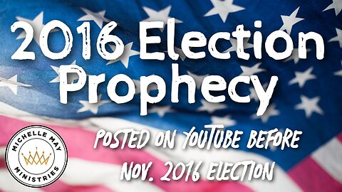 Election Prophecy 2016 Trump will win!