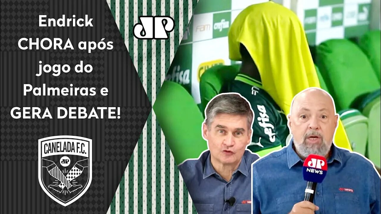 "ISSO FICOU CLARO, cara! O Endrick foi SUBSTITUÍDO e..." IMAGEM CHAMA A ATENÇÃO em jogo do Palmeiras