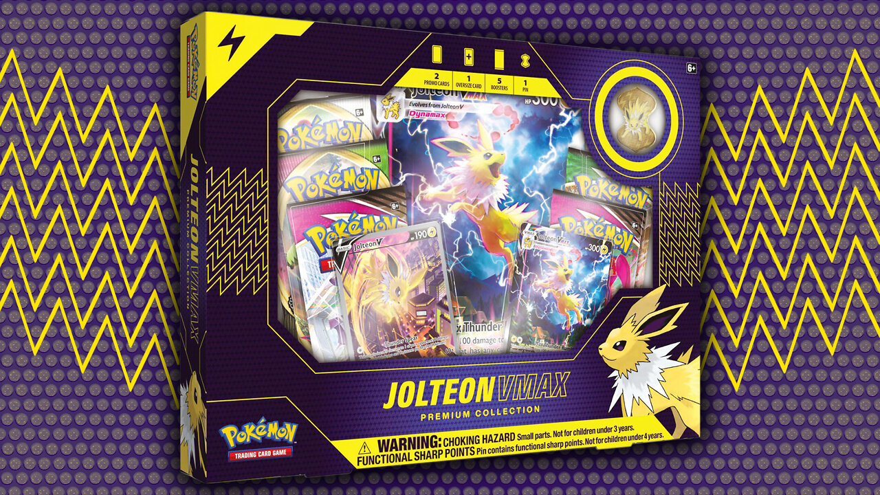 Opening A Pokémon Jolteon Vmax Premium Collection Box!