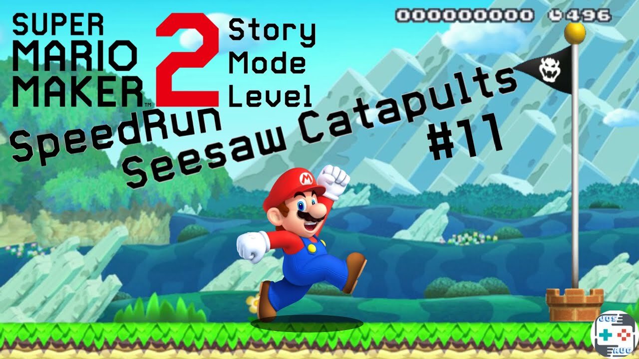 SMM2 Story Mode Speedrun | Seesaw Catapults #11 | 29s