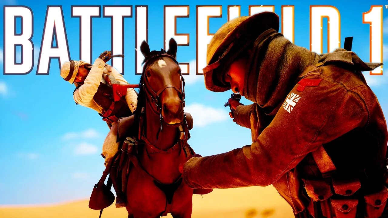 Battlefield 1 Beta - Random Moments #4 (Surprise Horse, Beta Derpness!)