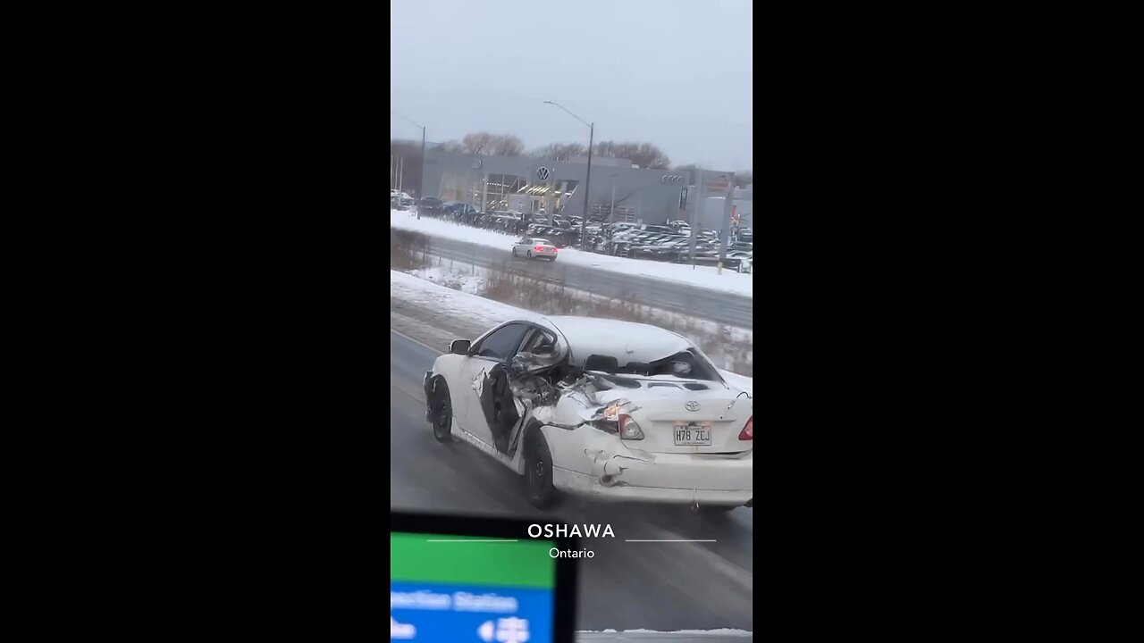 Dangerous Driver On Highway 401