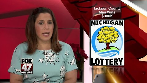 Jackson County man wins $300k