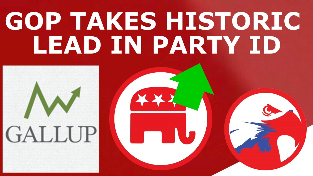 Republicans LEAD Democrats in Party ID by Widest Margin in Decades