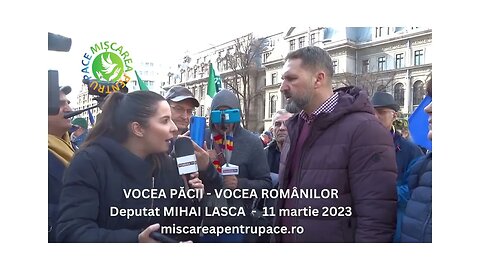 VOCEA PĂCII - VOCEA ROMÂNILOR / 12 martie 2023