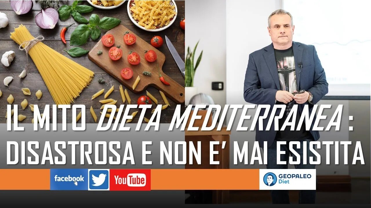 Il Mito Dieta MEDITERRANEA: DISASTROSA, che non è mai Esistita e basata su Dati Manipolati