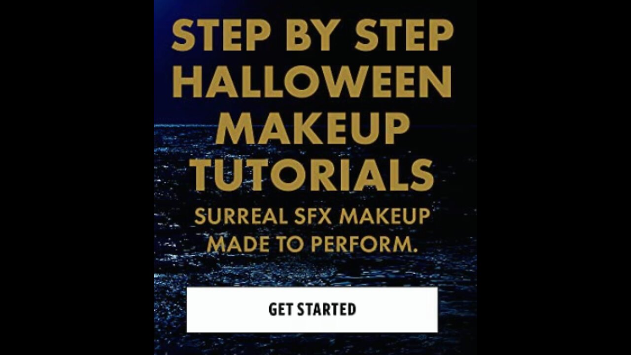 Step by Step Halloween Makeup and Tutorial