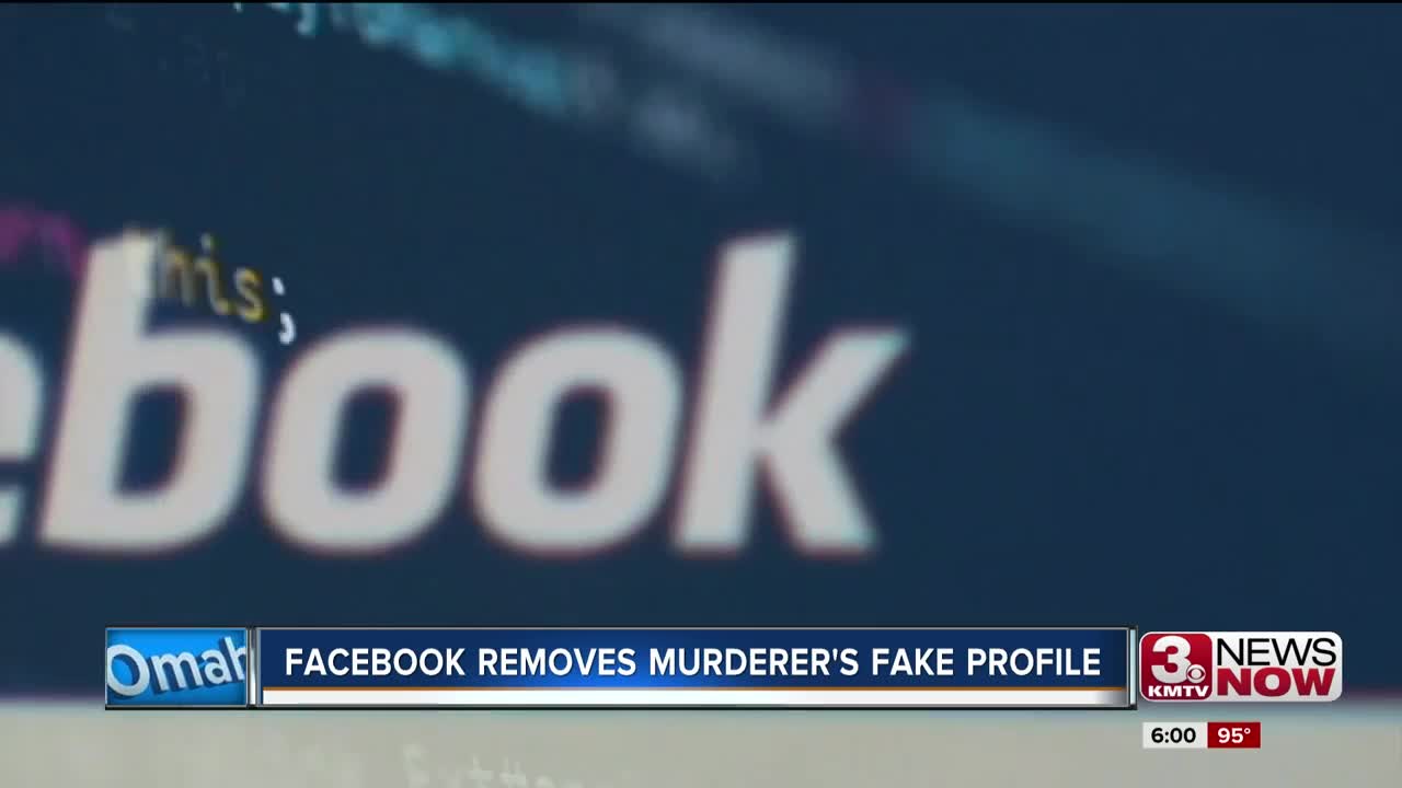 Facebook Removes Murderer's Fake Profile