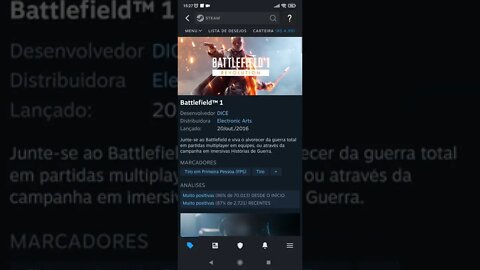 Jogo em promoção: Battlefield 1 Revolution - Steam