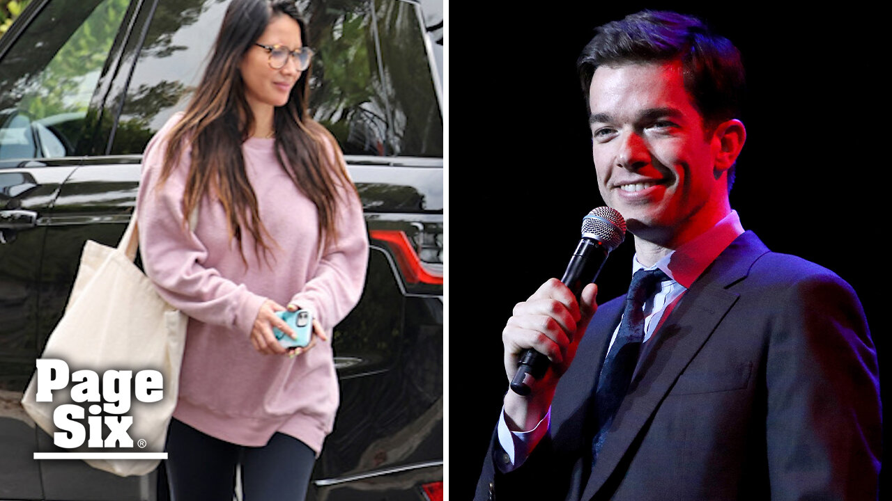 Olivia Munn spotted leaving John Mulaney's house