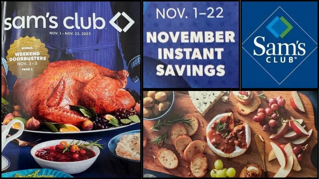 Sam's Club ~ November Instant SAVINGS Preview!