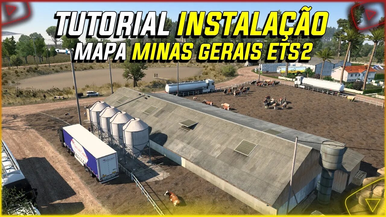 TUTORIAL DE INSTALAÇÃO MAPA MINAS GERAIS EURO TRUCK SIMULATOR 2