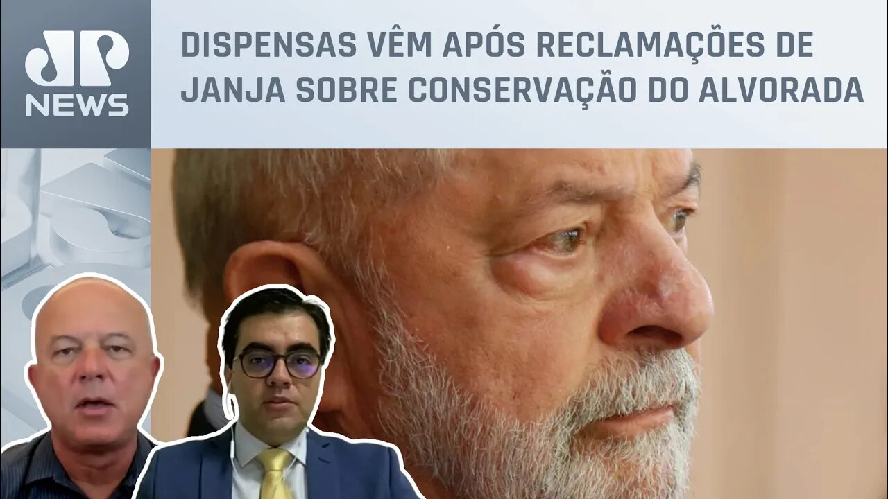 Motta e Vilela comentam sobre Lula dispensar 42 militares da gestão de residências oficiais