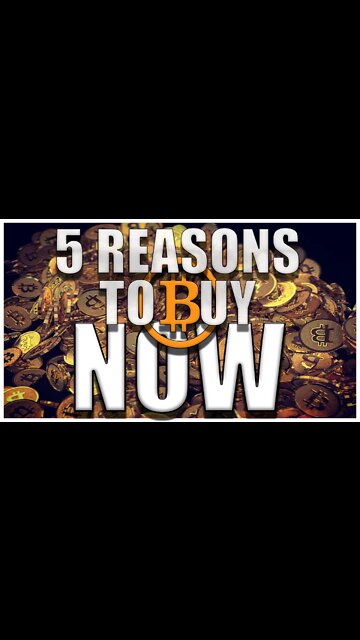 5 REASONS TO INVEST IN BITCOIN NOW! 🤑 #shorts