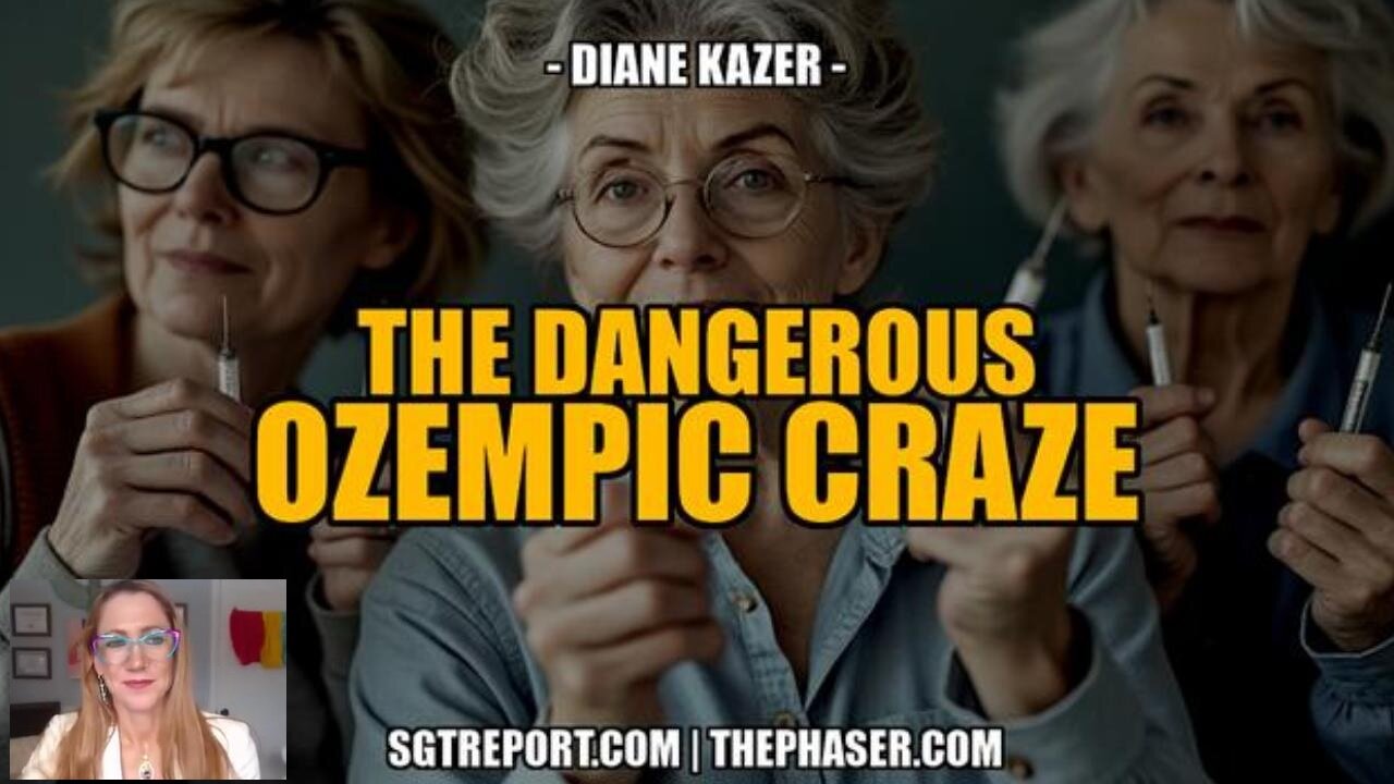 Real Peptides VS Extremely Dangerous OZEMPIC Craze ~ Dr Diane Kazer (12/05/4) SGT Report