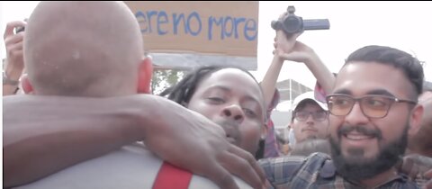 Black Protester Hugs A Nazi And Asks 'Why Do You Hate Me?'