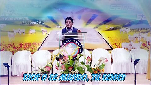 DIOS O EL MUNDO, TU ELIGES - EVANGELISTA EDGAR CRUZ