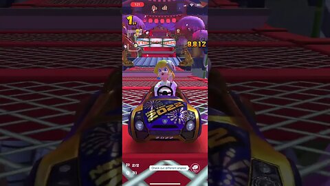 Mario Kart Tour - Peach (Yukata) Gameplay (Ninja Tour 2023 Spotlight Shop Reward Driver)