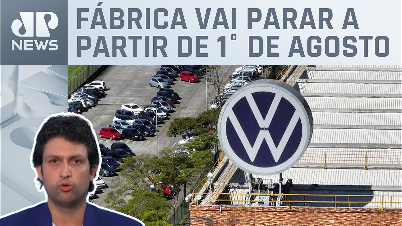 Alan Ghani analisa suspensão de 800 trabalhadores da Volkswagen em Taubaté