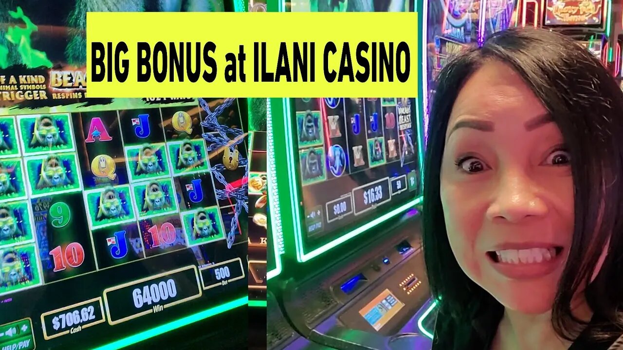 BIG BONUS at ILANI CASINO WASHINGTON 😃🤣