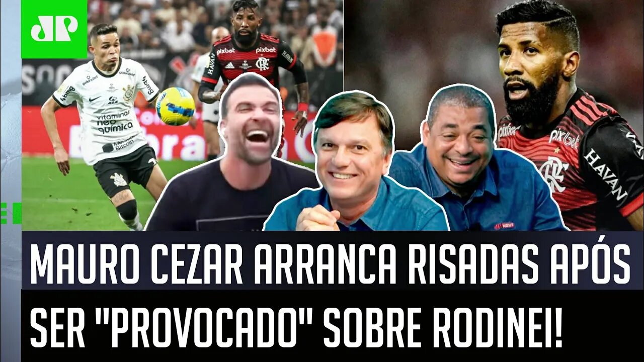 "EU, HEIN? TÔ POUCO ME LIXANDO para a..." Mauro Cezar BRINCA e ARRANCA RISADAS ao falar de Rodinei!