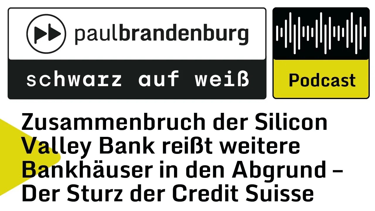 Zusammenbruch der Silicon Valley Bank reißt weitere Bankhäuser in den Abgrund – Der Sturz der CS