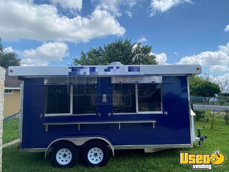 2020 Food Concession Trailer in Great Shape | Commercial Mobile Kitchen for Sale in Texas