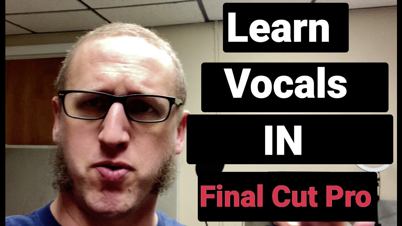 How to do voice overs in Final Cut Pro