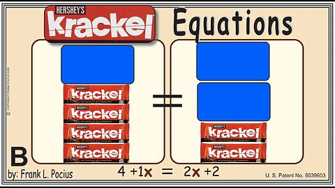 B1_vis KRACKEL 4+1x=2x+2 _ SOLVING BASIC EQUATIONS _ SOLVING BASIC WORD PROBLEMS