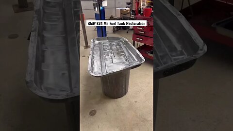 BMW E34 M5 Fuel Tank Restoration #bmw #automobile #car #mechanic #engine #bmwm5 #mechaniclife #diy