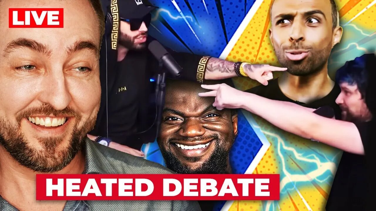 JON ZHERKA vs DESTINY On Fresh&Fit (HILARIOUS DEBATE) - LIVE Reaction @JonZherka @destiny