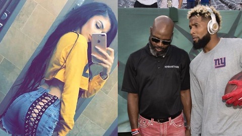 Odell Beckham Jr's Dad Using Son's Fame to Snag Some Insta-Booty
