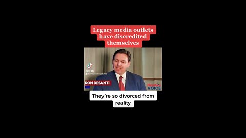 Ron DeSantis blasts corporate media - “They are so divorced from reality Joe Biden Donald Trump