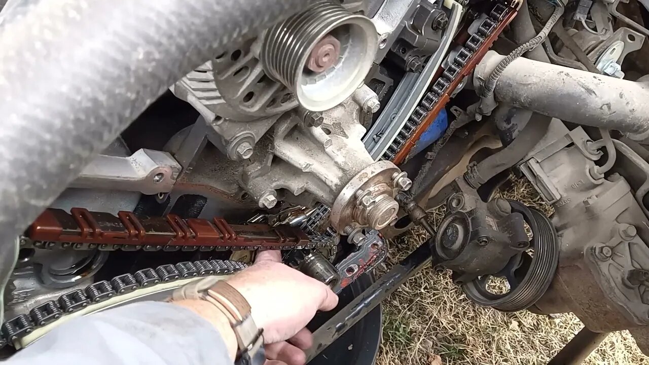 Ford F-150 oil pump swap, a little video while working