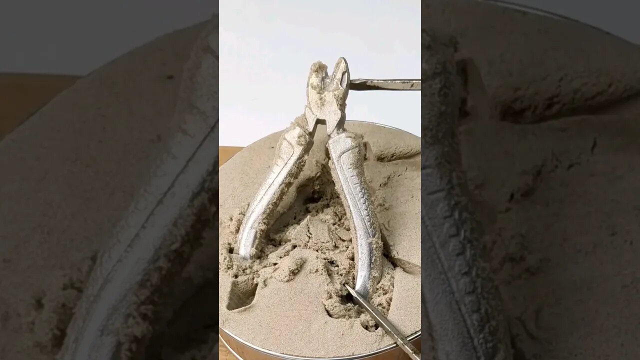Watch Metal Casting on REVERSE!! #shorts #shortsfeed #reverse