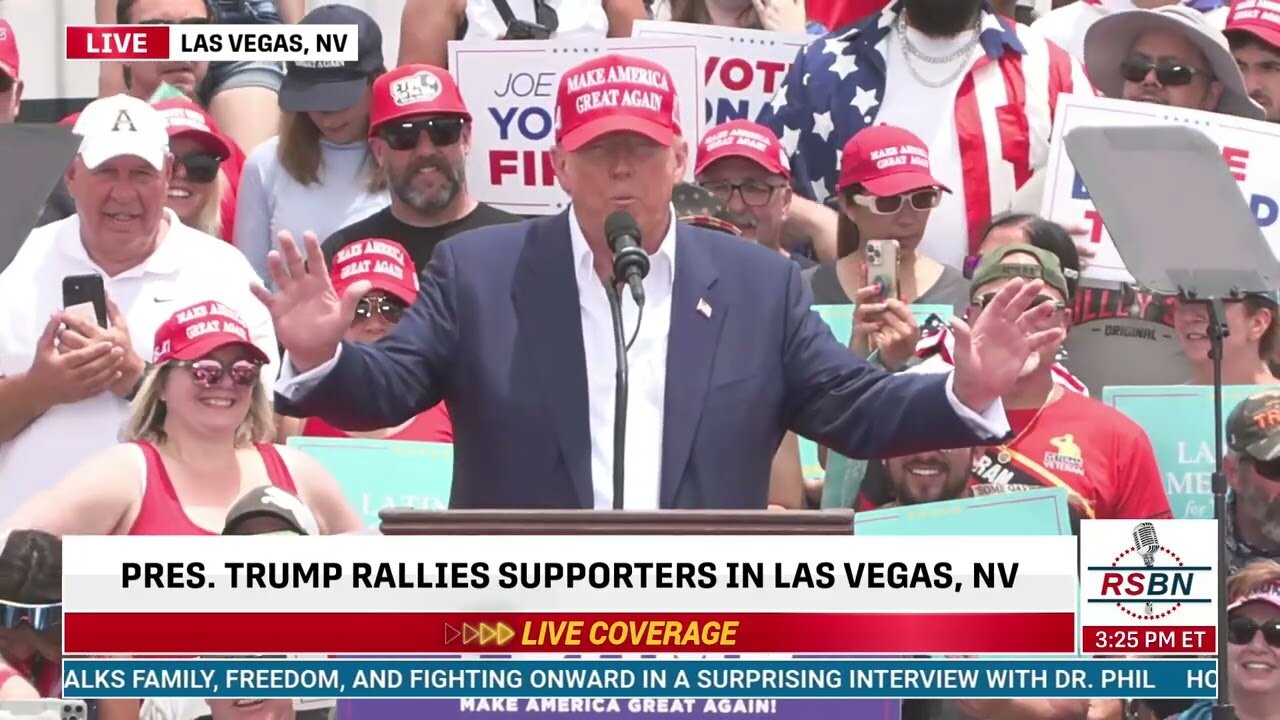 FULL SPEECH: President Donald J. Trump Holds a Rally in Las Vegas, NV