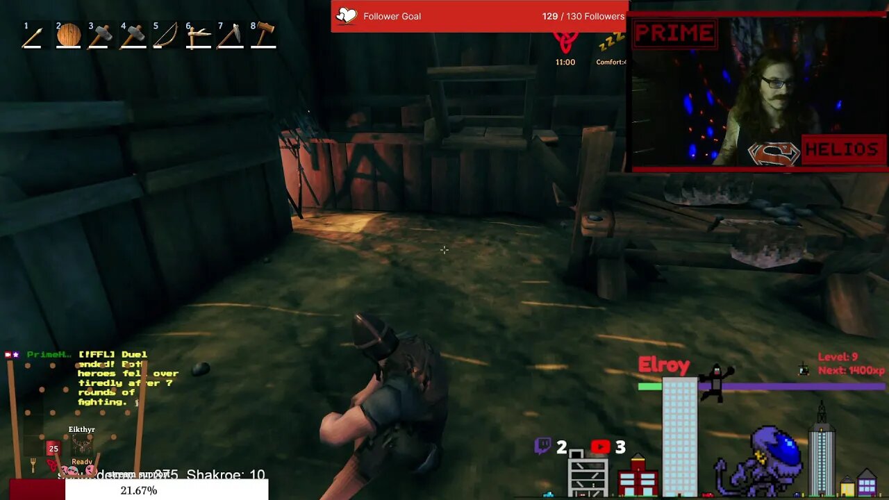 Valheim: A little Sunday of building and hanging out! Come join me New shout-outs!! ❤️😍💟❤️😍💟