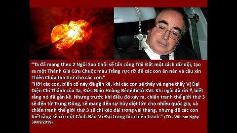 Ta Mang theo 2 Ngôi Sao Chổi sẽ tấn công Trái Đất, tạo ra một Thánh Giá Cứu Chuộc Màu Trắng.