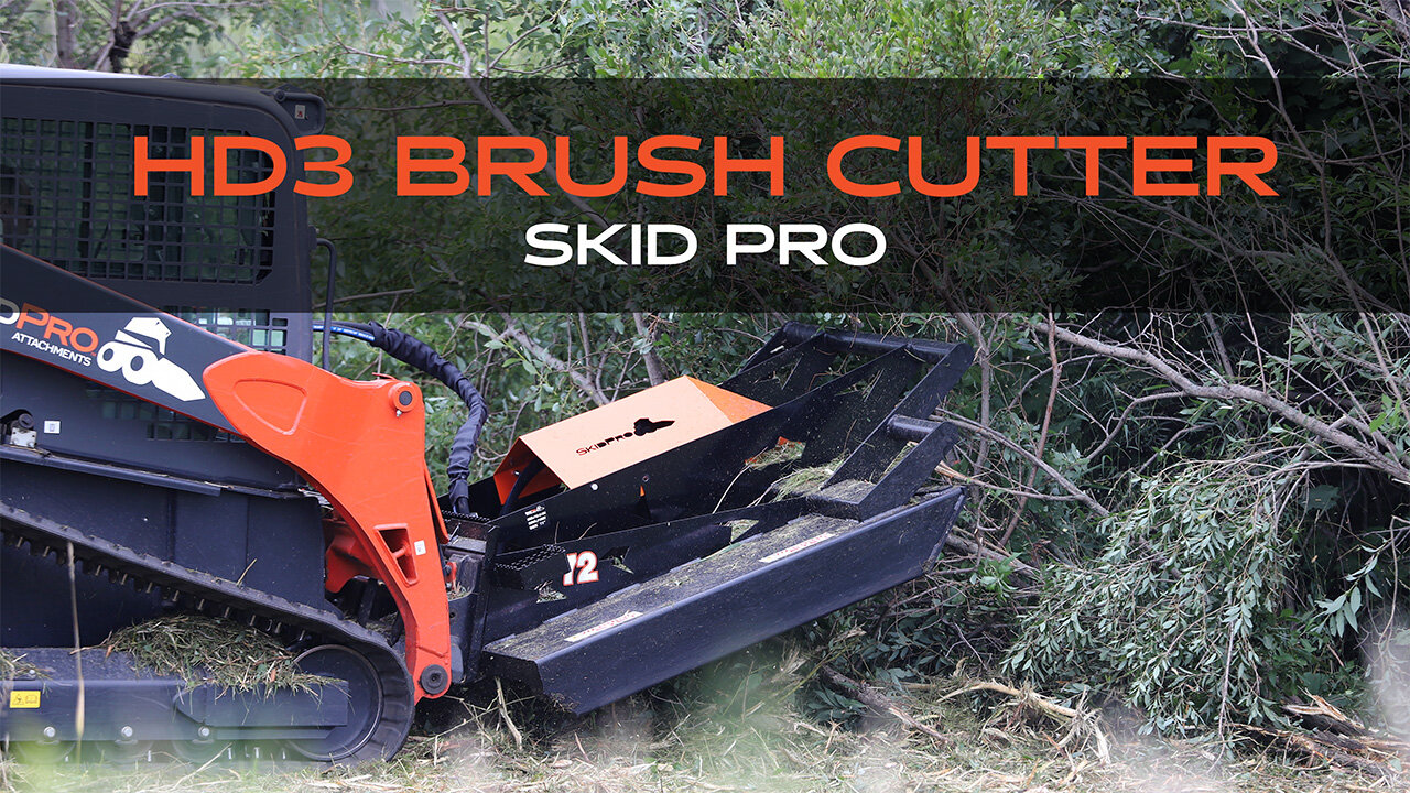 Tame the Wild with Skid Pro's Brush Cutter Attachment